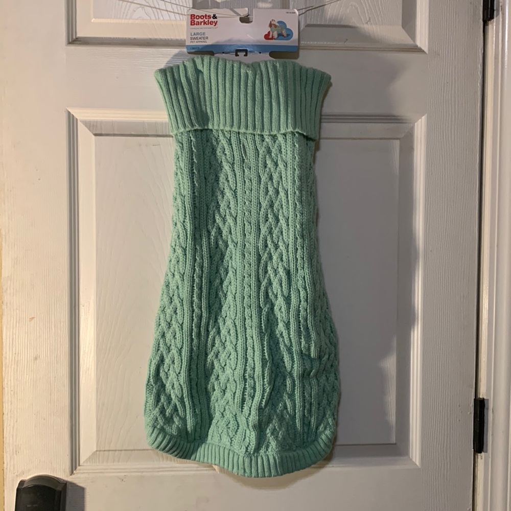Dog, Boots & Barkley Large Sweater Pet Apparel